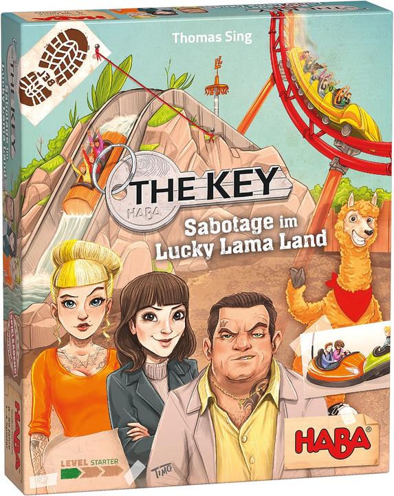 Produktbild Haba The Key – Sabotage im Lucky Lama Land (Deutsch, Französisch, Italienisch, Englisch)