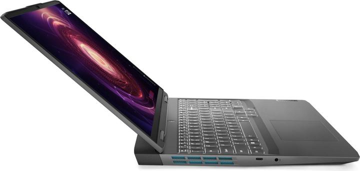 Actual product image Lenovo LOQ 16APH8 AMD Ryzen 7 7840HS 16inch 16GB 512GB SSD RTX4050 6GB W11H Storm Grey Qwerty (16", 16 GB, 512 GB, Eng. Int.)