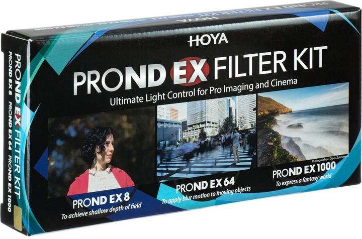 Produktbild Hoya PRO ND EX Filter Kit 8/64/1000 (67 mm, ND- / Graufilter, 67 mm)