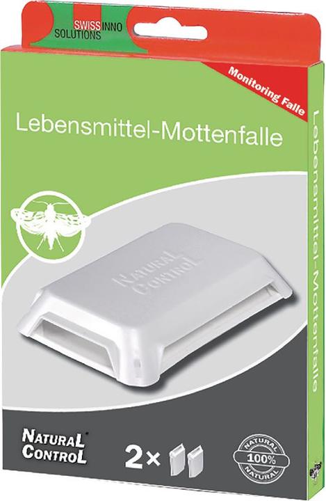 Actual product image Swissinno Lebensmittelmottenfalle 2er inkl. Pheromon-Lockstoff