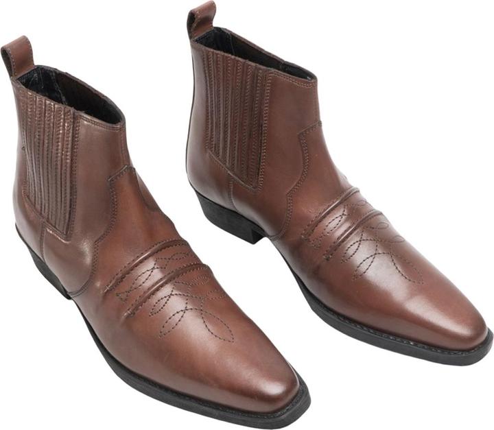 Produktbild Woodland Gringos Distressed Leder Western Stiefeletten (44)