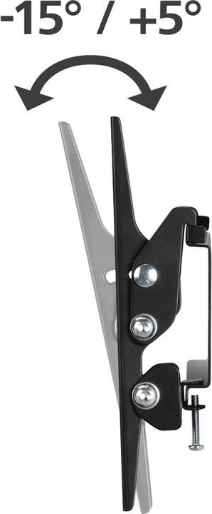 Image du produit Hama Support TV mural, inclinable, 117 cm (46") jusqu'à 25 kg (Mur, 46.06", 25 kg)