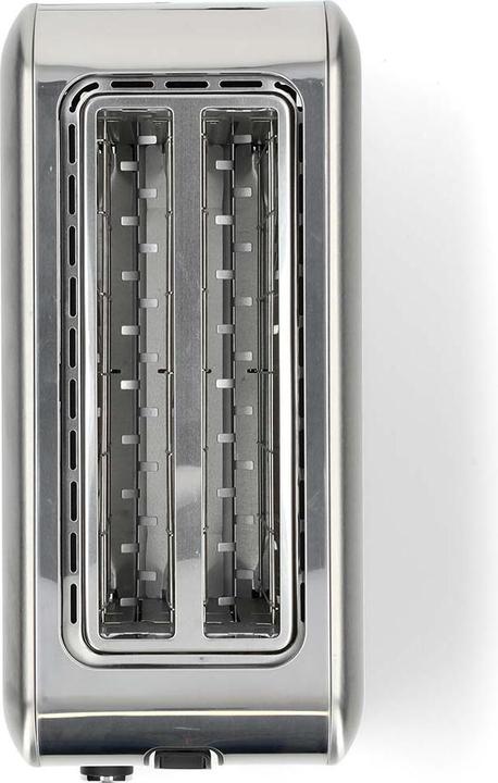Produktbild Nedis Toaster | 2 Steckplätze | Bräunungsstufen: 7 | Auftaufunktion | Aluminium / Silber (EU-Stecker)