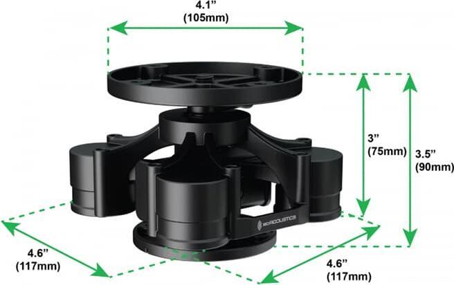 Actual product image Isoacoustics V120 Mount