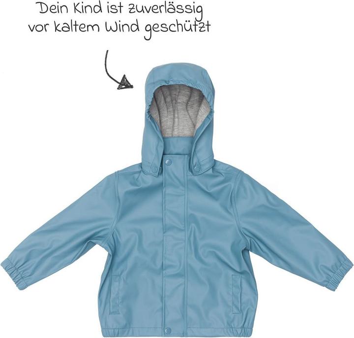 Immagine prodotto Fillikid Regenkleidung Regenjacke windicht, wasserabweisend, atmungsaktiv (86)