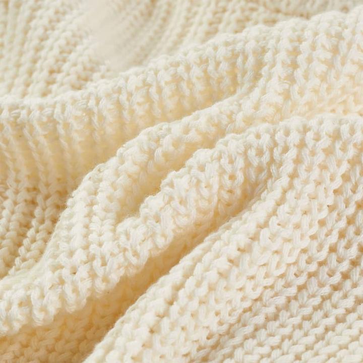 Immagine prodotto VidaXL Cardigan da bambino bianco neve 92,Materiale: 100 (92)