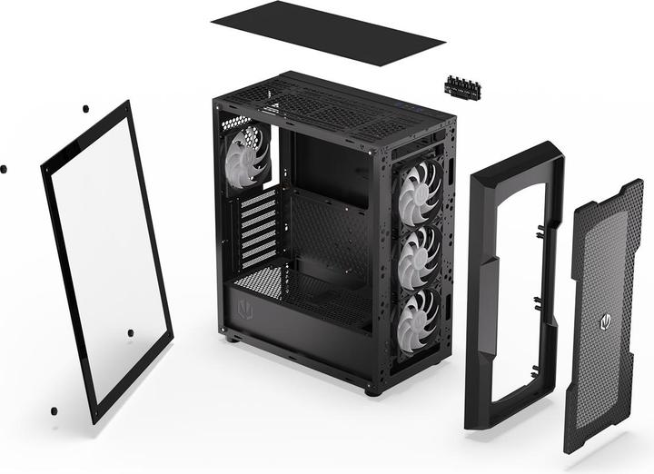 Actual product image Endorfy Regnum 400 Argb-Gehäuse (Mini-ITX, ATX)