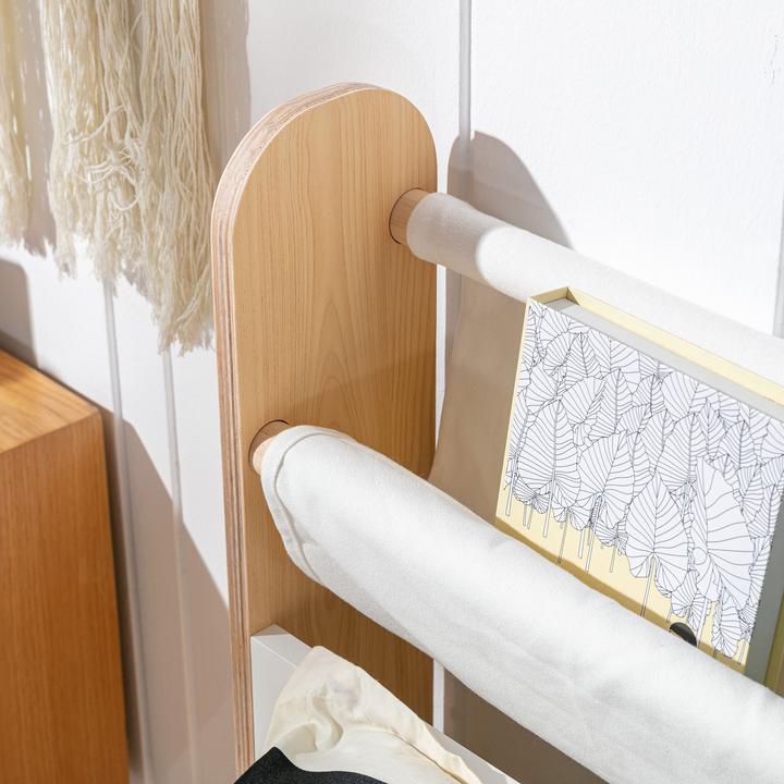 Actual product image Homcom Cot with child-friendly design