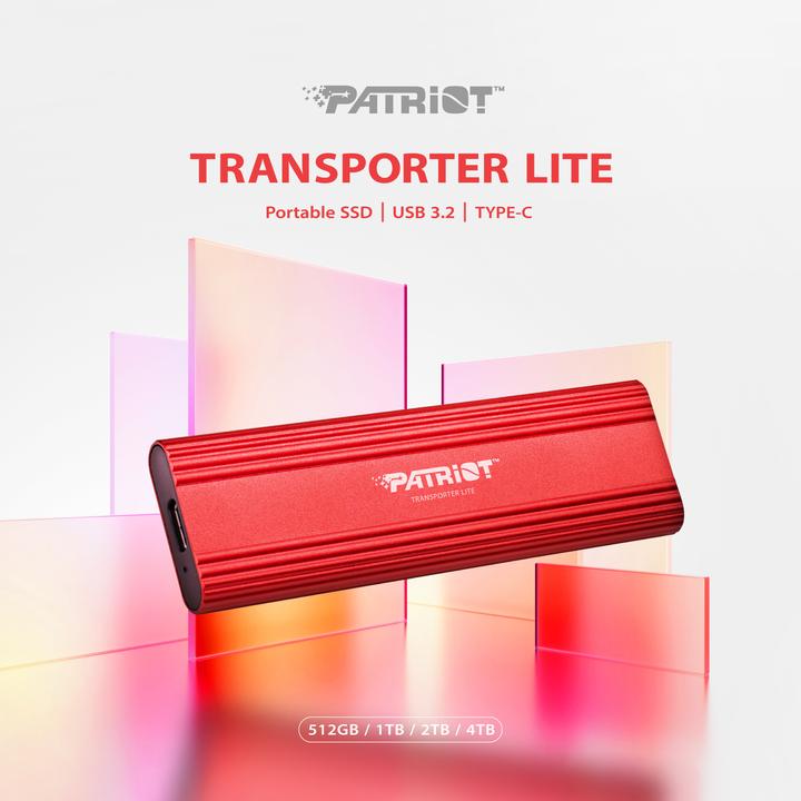 Produktbild Patriot SSD 2TB 1.0/1.0 Transporter Lite Portable USB rd PAT (2 TB)