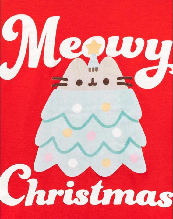 Actual product image Pusheen Meowy Christmas Tshirt (L)