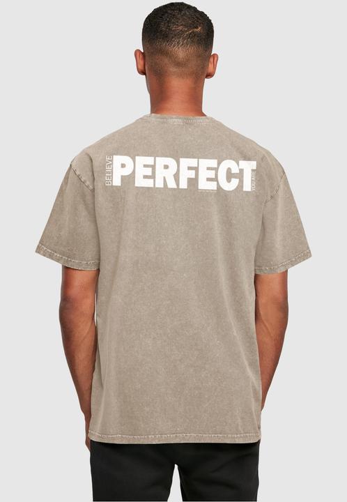Actual product image Merchcode Believe Front Acid Washed Heavy Oversized Tee - 112543 (L)