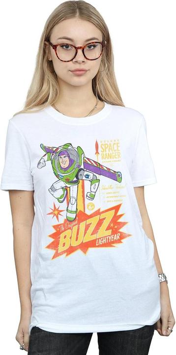 Immagine prodotto Disney Toy Story 4 The Original Buzz Lightyear Maglietta Ampia Donna (4XL)