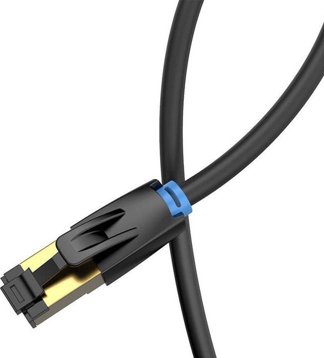 Produktbild Vention Category 8 SFTP Network Cable IKABJ 5m Black (S/FTP, CAT8.1, 5 m)