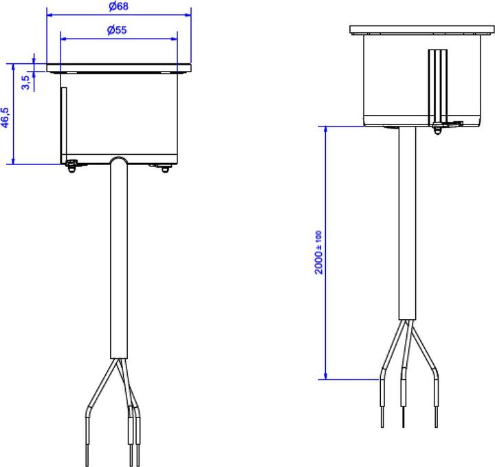 Actual product image Bachmann Steckdose