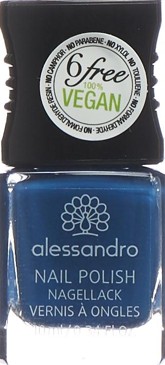 Actual product image Alessandro Nail Polish (60 Blue Lagoon, Colour paint)
