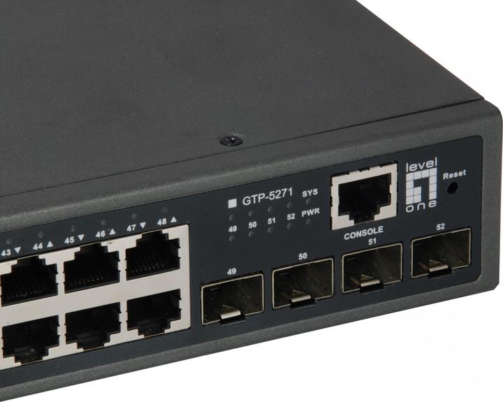Actual product image LevelOne GTP-5271 (48 Ports)