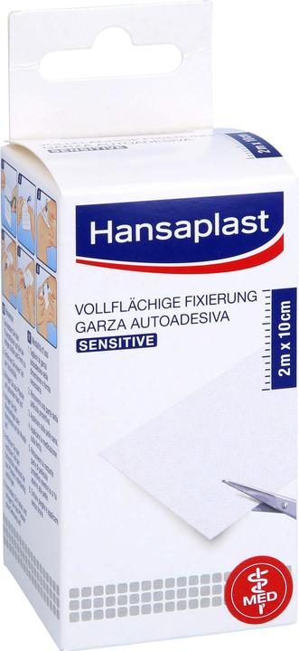 Produktbild Hansaplast Vollflächige Fixierung sensitive 2m x 10cm, 1 St. Pflaster (1 x)