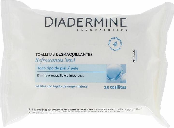 Diadermine Makeup Remover Wipes for Normal Skin Refreshing (Cleaning cloths)