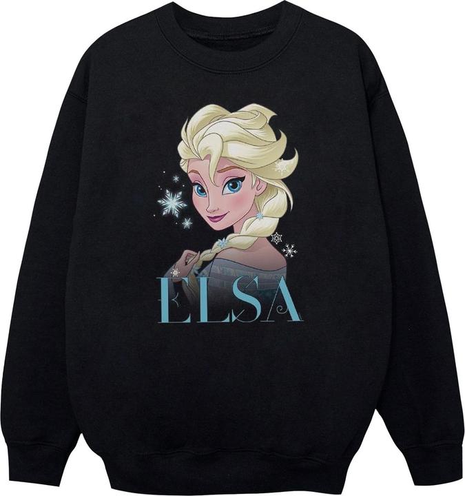 Disney Frozen Elsa Snowflake Portrait Sweatshirt Jungen