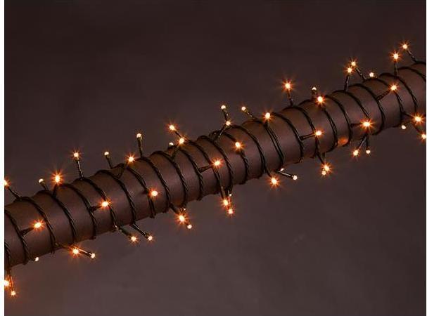 Produktbild Velleman LUNA LED - 40 m - 600 blass orange Lampen - grünes Kabel - 24 V (40 m)