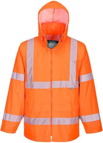 Produktbild Unimet PORTWEST Warnschutz-Regenjacke orange H440, XL (XL)