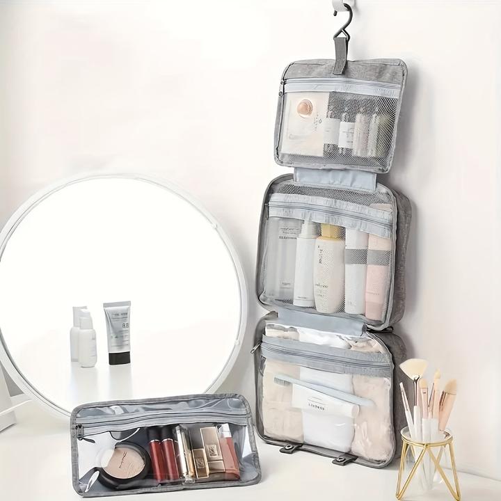 Produktbild Only-Bags.Store Kulturtasche Wasserdichte Falttasche Makeup Kosmetiktasche
