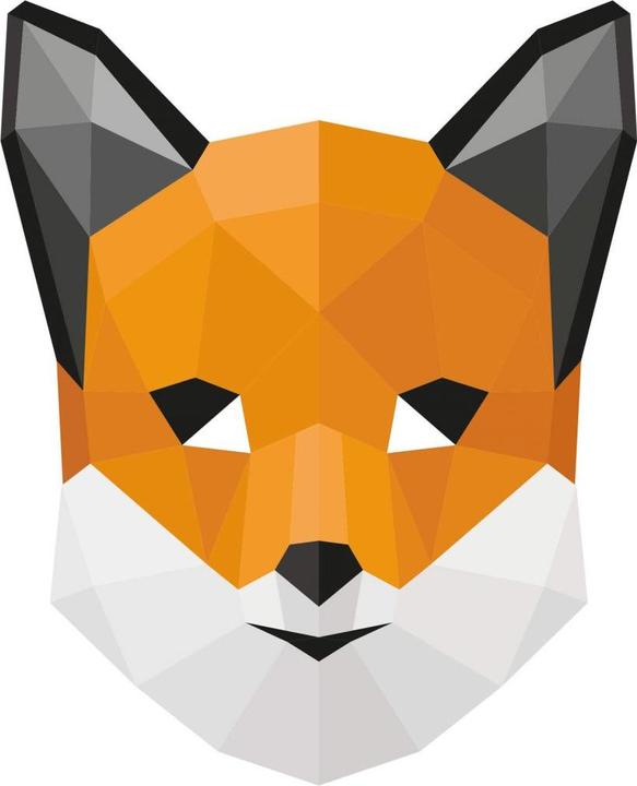 Trenddeko Polygon - fox head