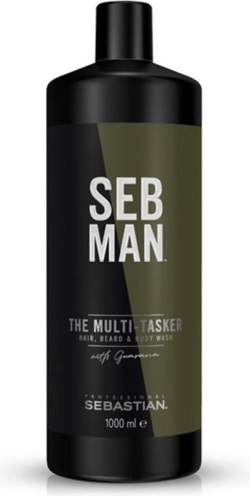 Produktbild Sebastian SEB MAN - The Multitasker Hair Beard & Body Wash (1000 ml, Flüssiges Shampoo)