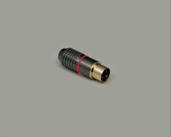 Produktbild BKL Electronic 0212014 Miniatur-DIN-Rundsteckverbinder Stecker, gerade Polzahl (
