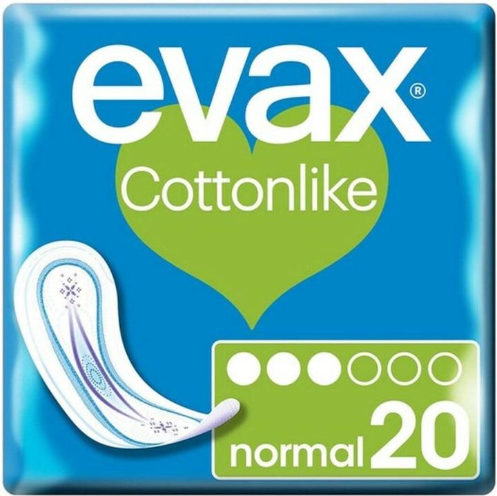 Immagine prodotto Evax Pannolini igienici normali in cotone 20 pezzi (20 x)