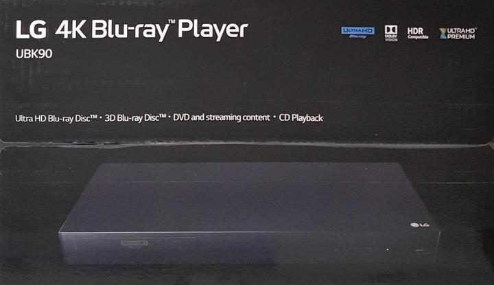 Actual product image LG Ubk90 (Bluray Player)