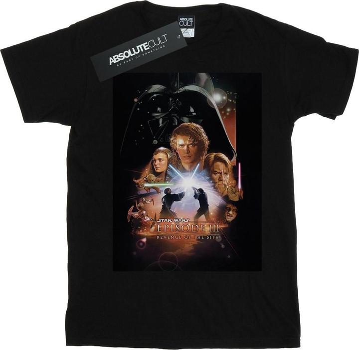 Star Wars Episode III Movie Poster TShirt (XL)