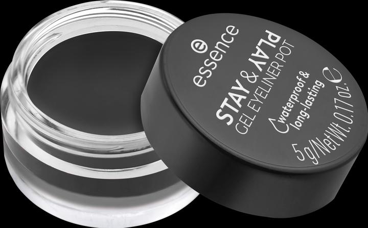 Image du produit essence Stay & Play Gel Eyeliner Pot Eyeliner Gel (01 Noir)
