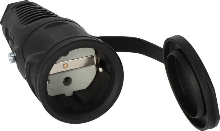Immagine prodotto Brennenstuhl 1082050020 Spina elettrica di rete tipo F Nero