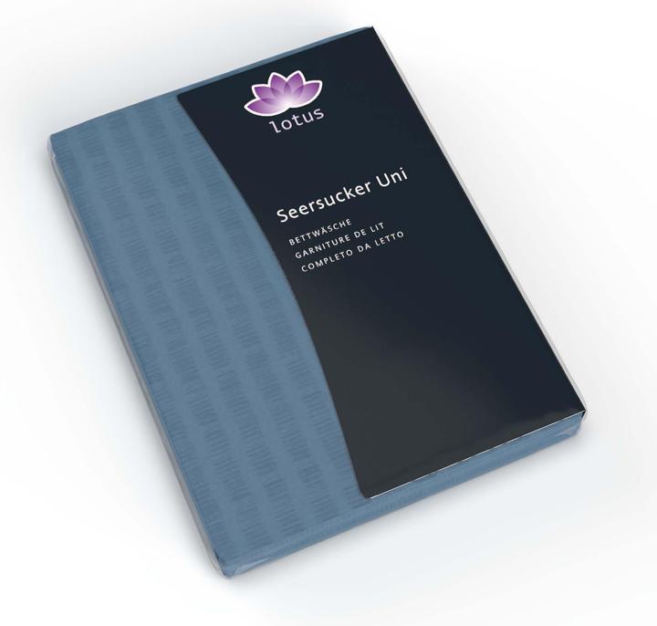 Image du produit Lotus Bettwaren Satin seersucker (Taie d'oreiller, 65 x 65 cm)