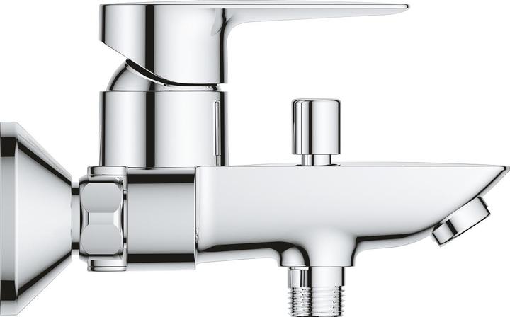 Produktbild Grohe StartEdge Wannenarmatur, mit Metallhebel, Temperaturbegrenzer, energiesparend, chrom