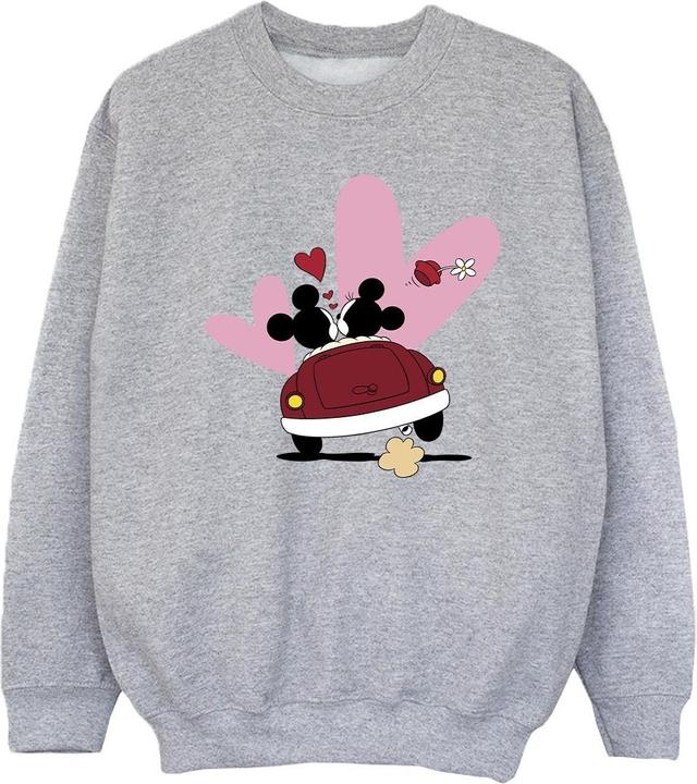 Disney Mickey Mouse Car Print Sweatshirt Mädchen (128)
