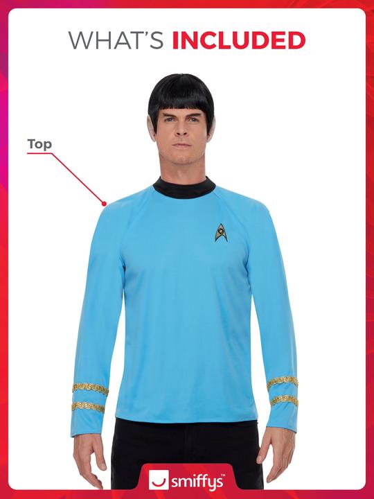 Produktbild Smiffys Star Trek: Uniform Medical - Wissenschaft / Medizin (S)