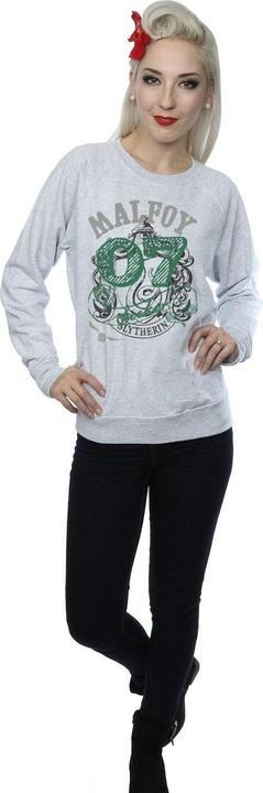 Actual product image Womens/Ladies Seeker Draco Malfoy Sweatshirt (L)