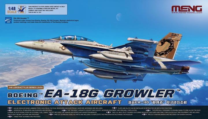 Image du produit Meng-Model Avions d'attaque électronique Boeing EA-18G Growler