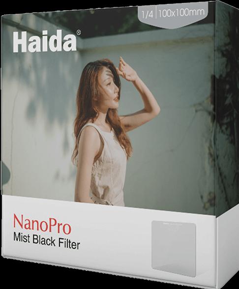 Actual product image Haida Nanopro Mist Black 1/4 Filter 100 x 100 mm (Diffusion filter, 10000 mm)