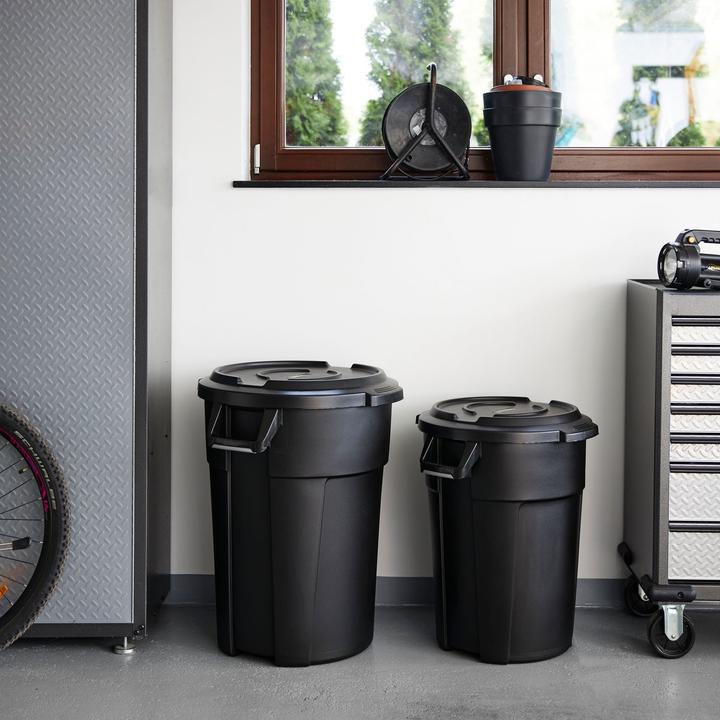 Actual product image Rotho TITAN waste garbage can (120 l)