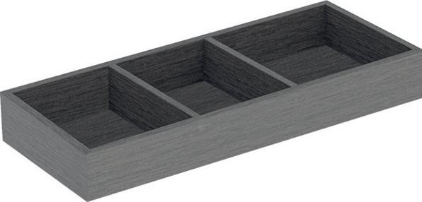 Geberit VariForm Schubladeneinsatz H-Unterteilung, Höhe 6,2 cm