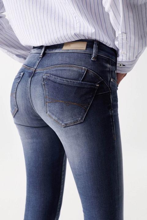 Actual product image Salsa Jeans Wonder Cropped Skinny Jeans (W31/L30)