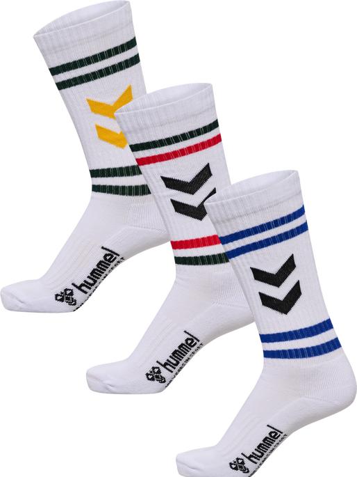 Actual product image hummel hml3-PACK SOCKS CHEVRON HIGH RETRO (39 - 42)