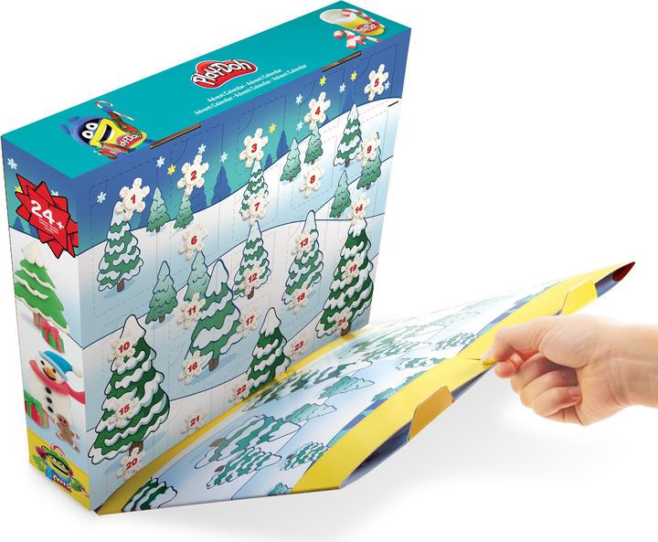 Actual product image Play-Doh Advent calendar 2023