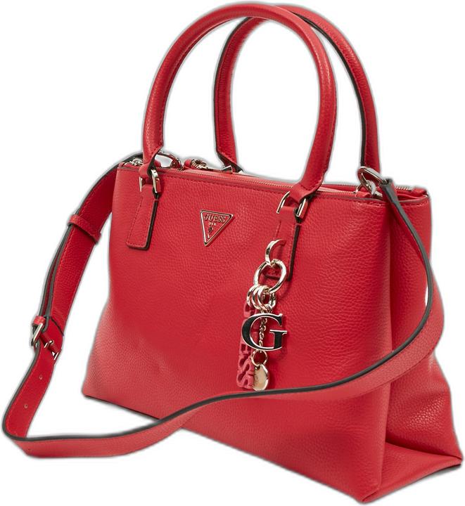 Immagine prodotto Guess Becca Status Satchel, Textile Handbag, Red