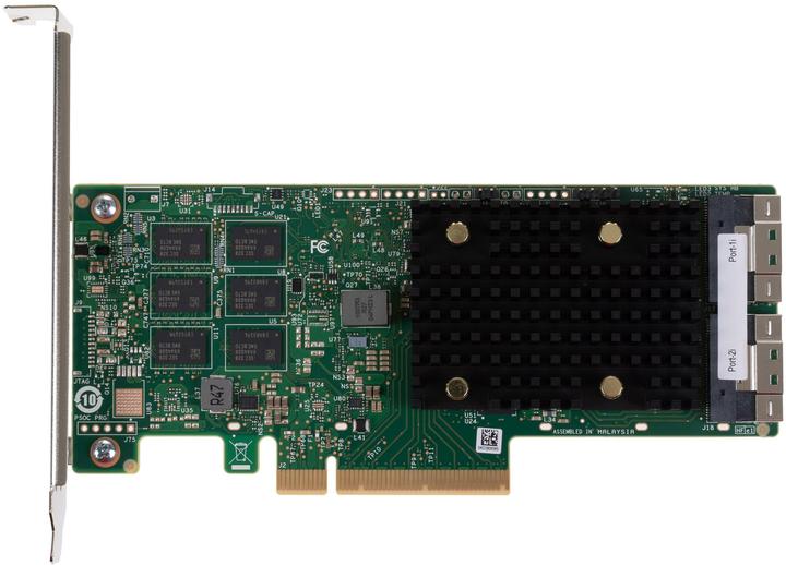 Actual product image HPE E MR216i-p, Gen11, x16 Lanes, without Cache, PCI, SPDM Plug-in Storage, Controller