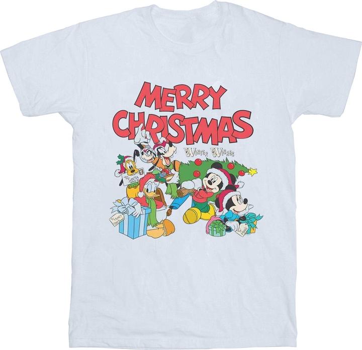 Disney Mickey And Friends Winter Wishes TShirt (M)