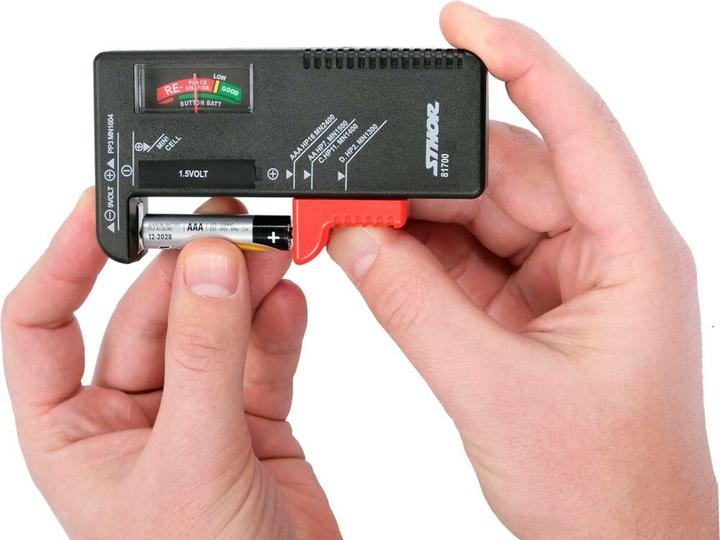 Image du produit Toya Sthor Tester Baterii 1,5v Oraz 9v